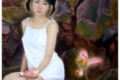 画室人体课女模特